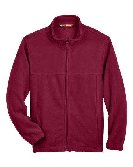 Harriton Youth Full-Zip Fleece Jacket