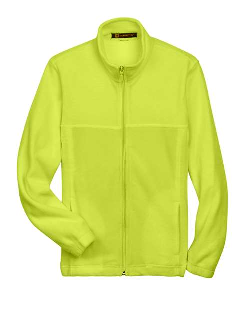 Harriton Youth Full-Zip Fleece Jacket