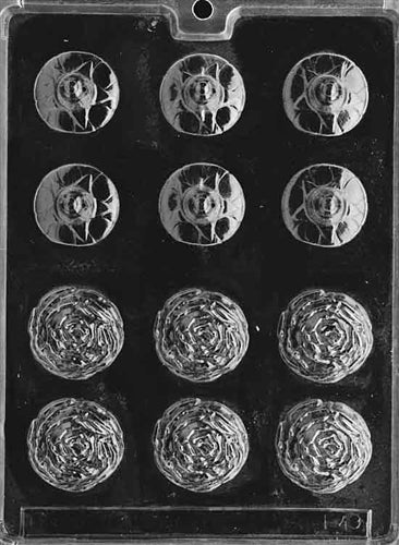 Carnation Lolly Chocolate Mold