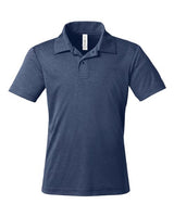 Youth Zone Sonic Heather Performance Polo
