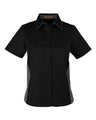 Harriton Women's Flash IL Colorblock Shirt