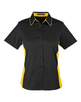 Harriton Women's Flash IL Colorblock Shirt