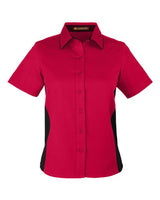Harriton Women's Flash IL Colorblock Shirt