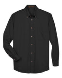 Harriton Men's Tall Easy Blend Twill Dress Shirt