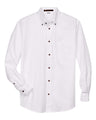 Harriton Men's Tall Easy Blend Twill Dress Shirt