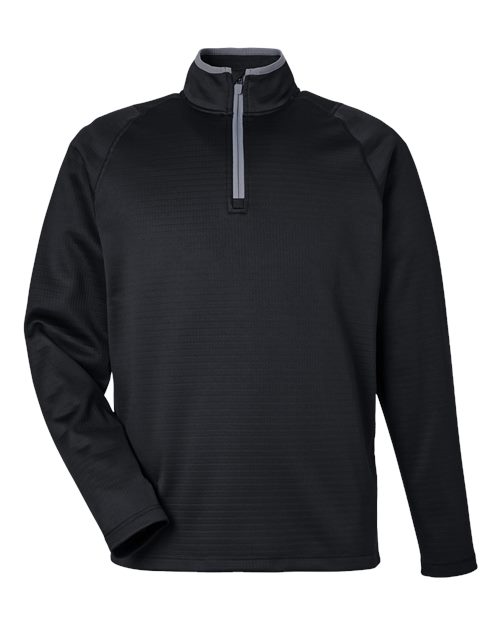 Puma Golf Men's Waffle Fleece Quarter-Zip Pullover