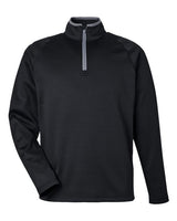 Puma Golf Men's Waffle Fleece Quarter-Zip Pullover