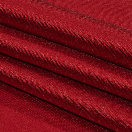 Novelty Polyester Pique - Tango Red - Kestrel Collection