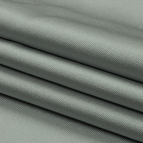 Novelty Polyester Pique - Silver - Kestrel Collection