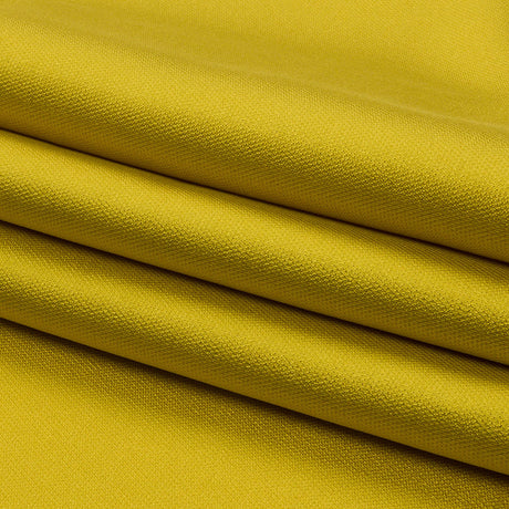 Novelty Polyester Pique - Gamboge Yellow - Kestrel Collection