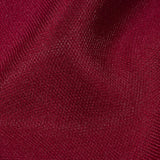 Novelty Polyester Pique - Cranberry Red - Kestrel Collection