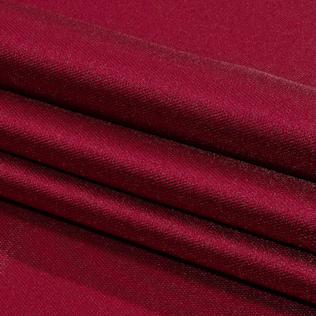 Novelty Polyester Pique - Cranberry Red - Kestrel Collection
