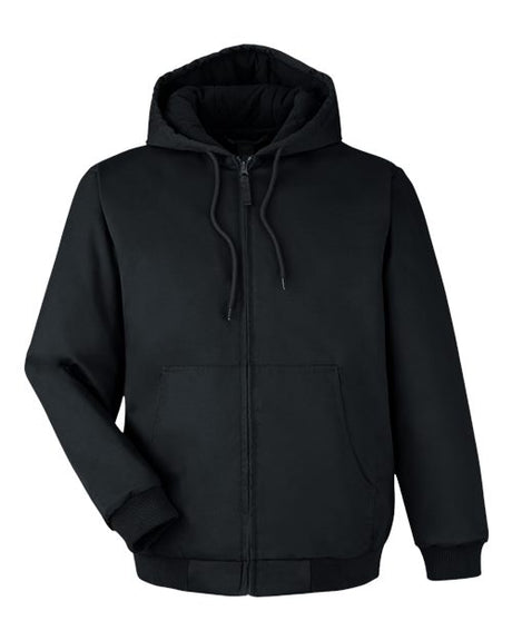 Harriton ClimaBloc Heavyweight Hooded Full-Zip Jacket