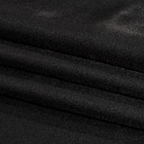 Novelty Polyester Pique - Black - Kestrel Collection