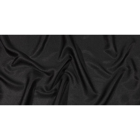 Novelty Polyester Pique - Black - Kestrel Collection