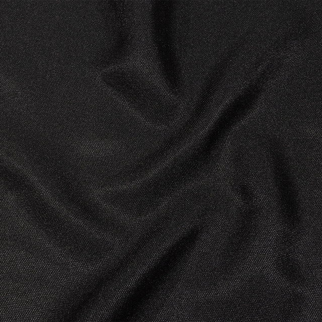 Novelty Polyester Pique - Black - Kestrel Collection