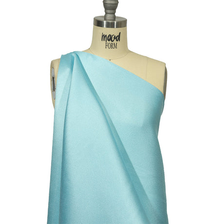 Novelty Polyester Pique - Baby Blue - Kestrel Collection