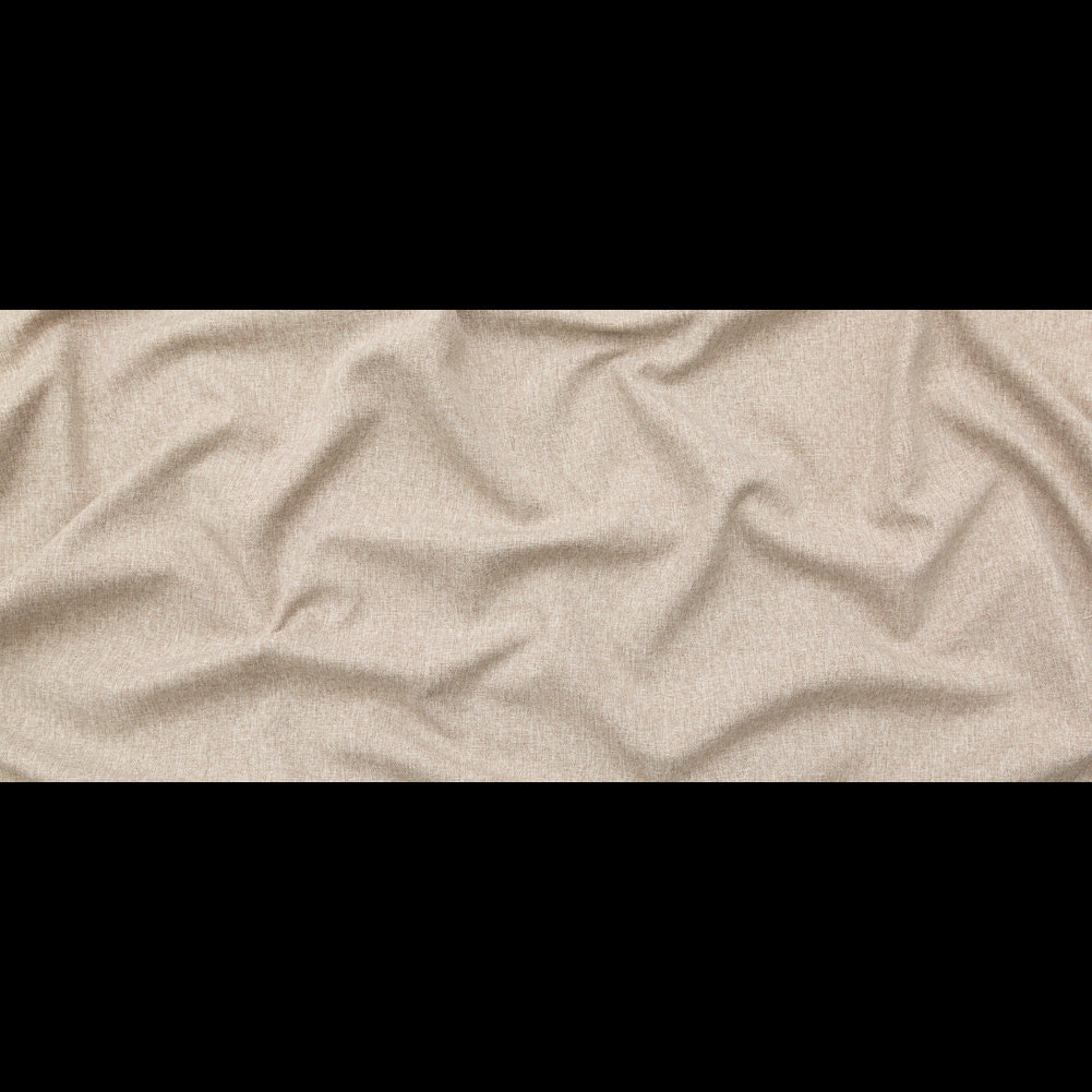 Cosme Dark Natural Lightweight Polyester Canvas