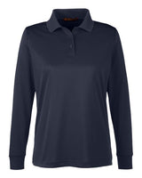 Harriton Women's Advantage Snag Protection Plus IL Long Sleeve Polo