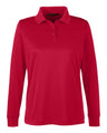 Harriton Women's Advantage Snag Protection Plus IL Long Sleeve Polo