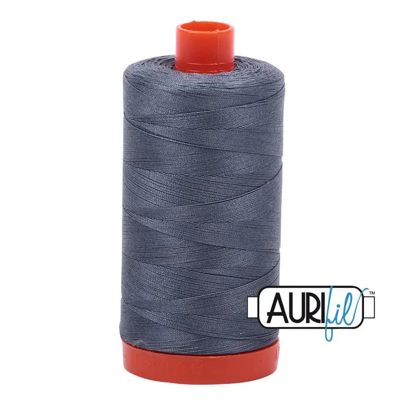 Aurifil Cotton 50wt Large Spool Dark Grey