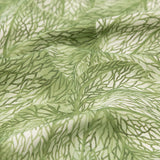 Apple Tropical Leaves Printed Woven