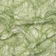 Apple Tropical Leaves Printed Woven