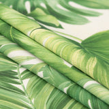 Foliage Tropical Leaves Printed Woven