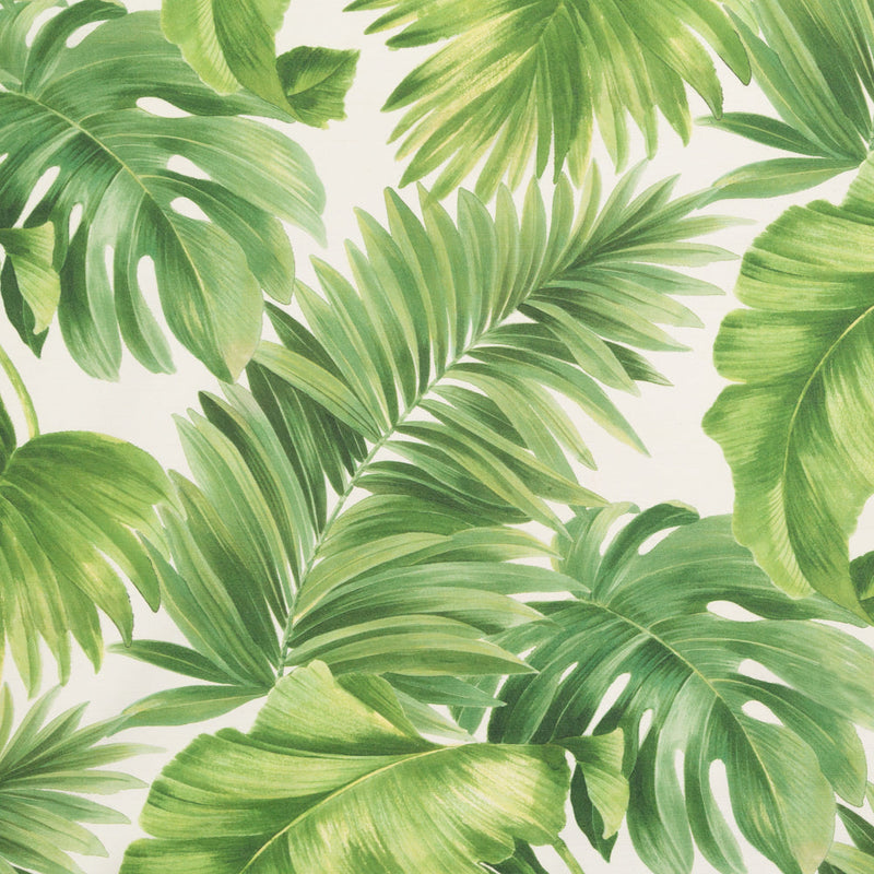 Foliage Tropical Leaves Printed Woven
