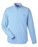 Vineyard Vines Men's On-The-Go Nylon Gingham Shirt