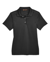 Harriton Women's Advantage Snag Protection Plus Snap Placket Polo
