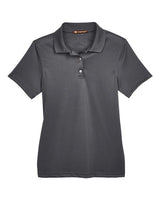 Harriton Women's Advantage Snag Protection Plus Snap Placket Polo
