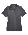 Harriton Women's Advantage Snag Protection Plus Snap Placket Polo