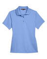 Harriton Women's Advantage Snag Protection Plus Snap Placket Polo