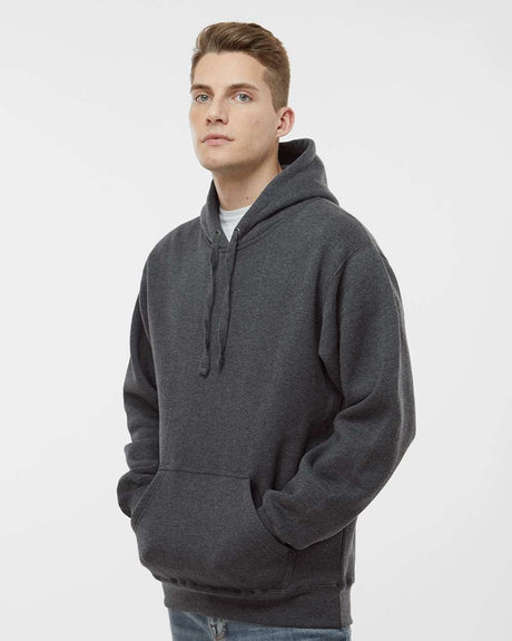 USA-made heavyweight hooded sweatshirt