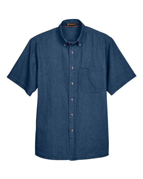 Harriton Men's Denim Shirt