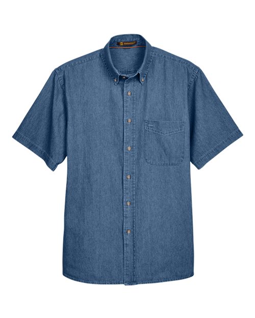 Harriton Men's Denim Shirt