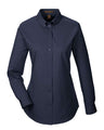 Harriton Women's Foundation Cotton Twill Shirt with Teflon