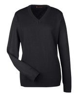 Harriton Women's Pilbloc V-Neck Sweater