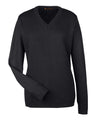 Harriton Women's Pilbloc V-Neck Sweater