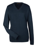 Harriton Women's Pilbloc V-Neck Sweater