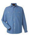 Harriton Unisex Denim Shirt Jacket