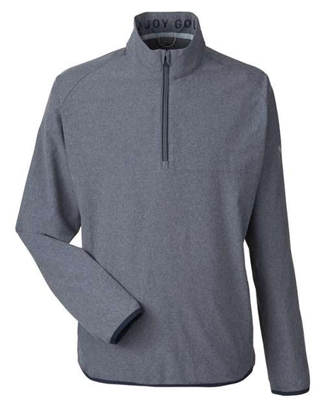 Puma Golf Men's Coastal Woven Quarter-Zip Pullover