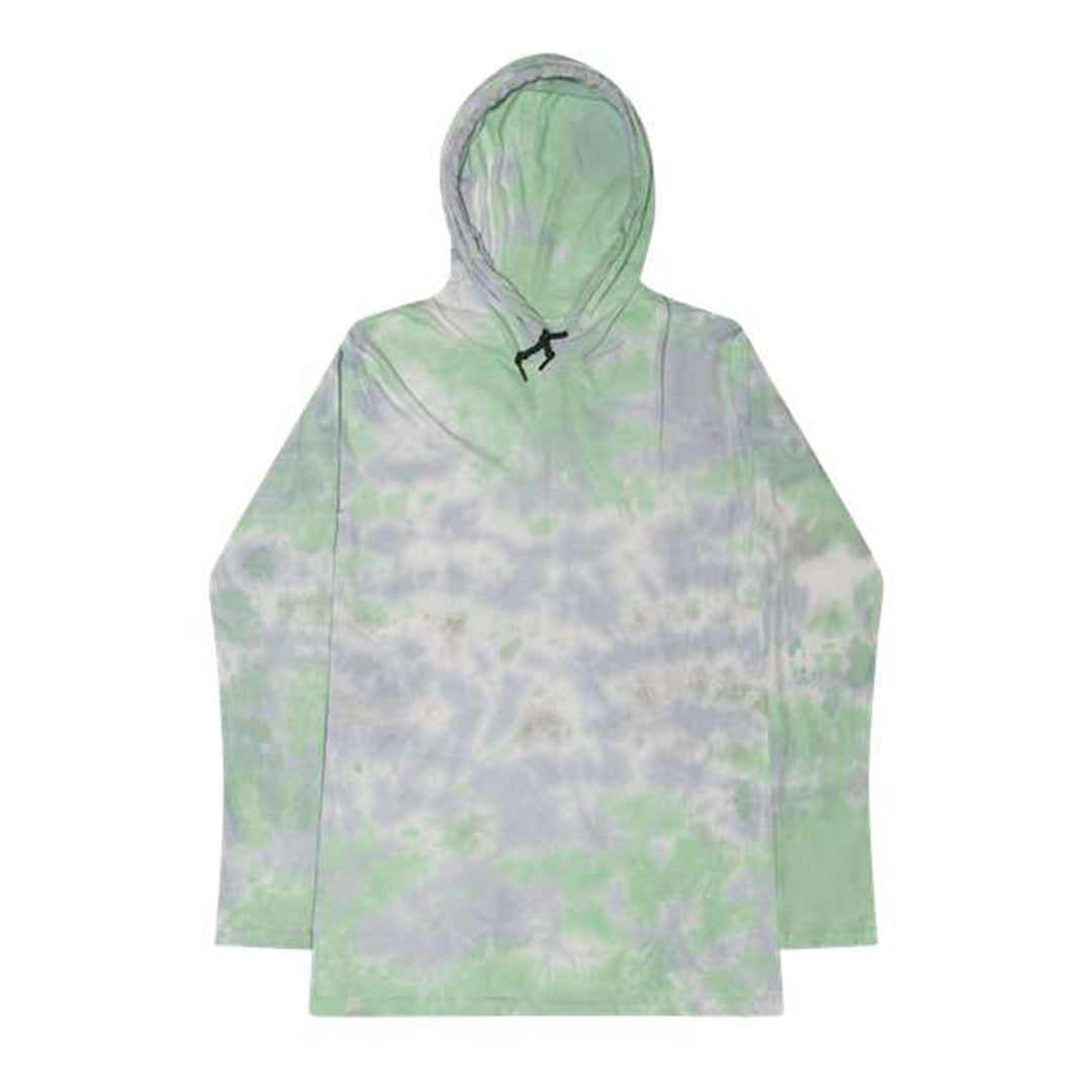 Men's Tie-Dyed Hooded Long Sleeve T-Shirt