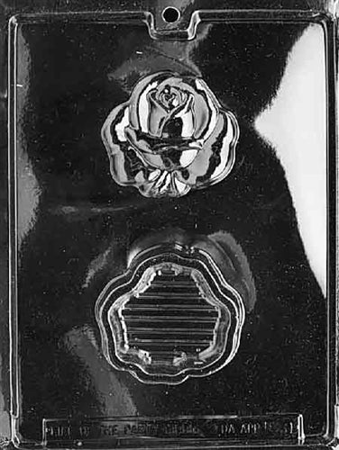 Rose Pour Box Chocolate Mold - LPF061
