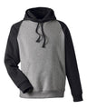 Team 365 Unisex Zone HydroSport Heavyweight Colorblock Hooded Sweatshirt