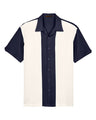 Harriton Men's Two-Tone Camp Shirt