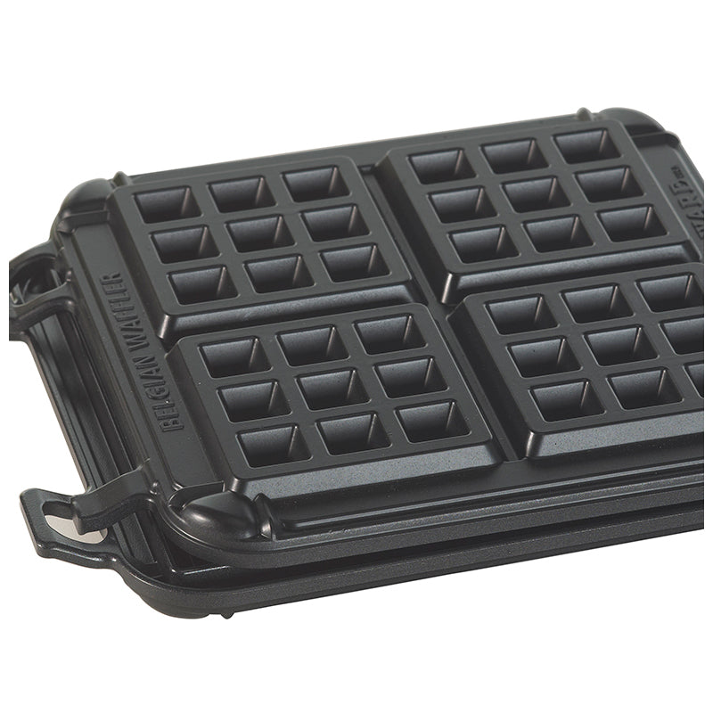 Nordic Ware Cast Aluminum Stovetop Belgian Waffle Maker