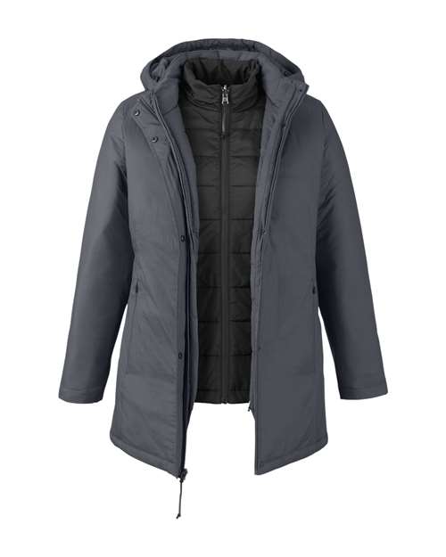 CORE365 Women's Inspire 3-in-1 Jacket with Insulated Liner
