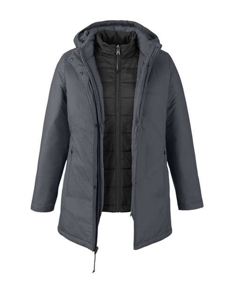 CORE365 Women's Inspire 3-in-1 Jacket with Insulated Liner
